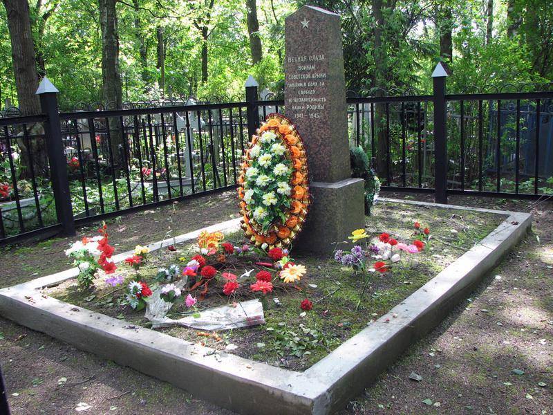 Братская могила советских воинов, погибших в Великую Отечественную Войну