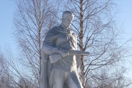 Памятник-монумент землякам, павшим на фронтах Великой Отечественной войны, д. Фрол