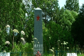 Братская могила советских воинов деревня Любцы