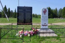 Памятник памяти землякам, павшим в боях за Отечество, деревня Кырныша