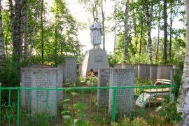Воинская братская могила, станция Чернозём