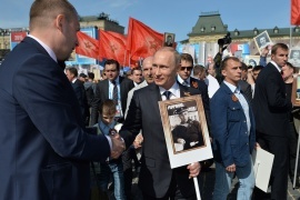 Владимир Путин: «Я сердцем всегда член «Бессмертного полка»
