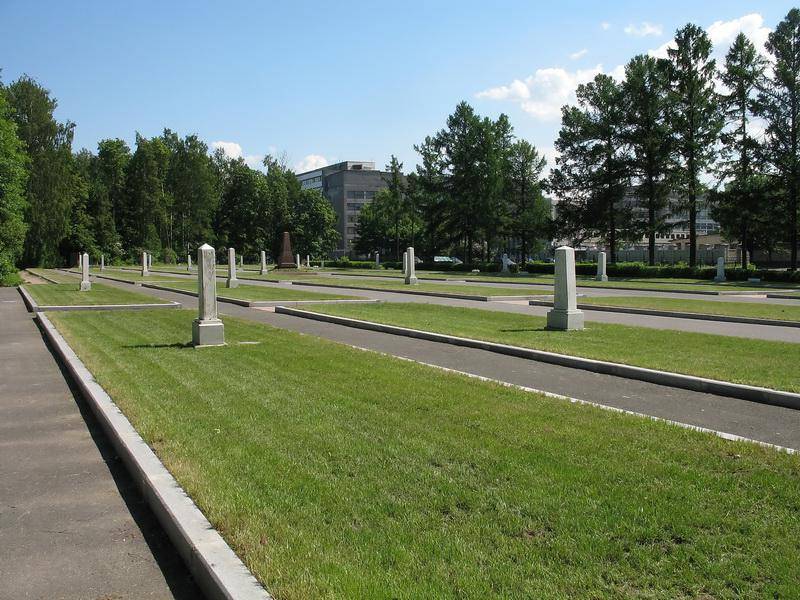 Братское кладбище советских воинов, погибших в Великую Отечественную войну