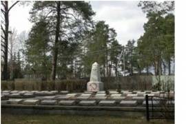 Воинское кладбище (84  одиночные могилы), Большое Крестовское захоронение