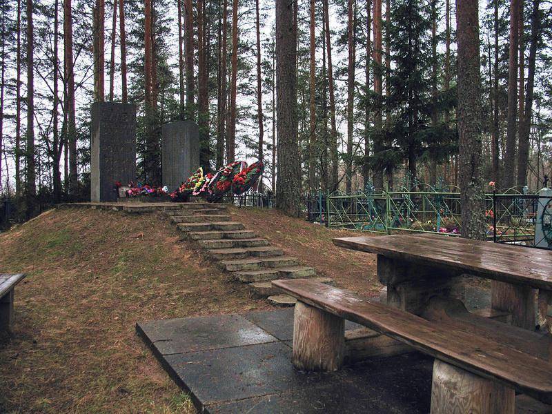 Братская могила советских воинов, погибших в годы советско-финляндской и Великой Отечественной войн