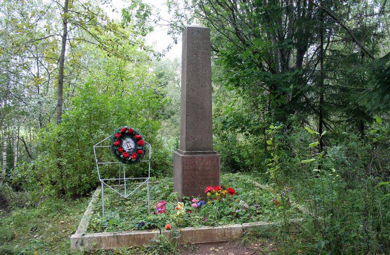 Памятник на месте гибели пациентов больницы Кащенко
