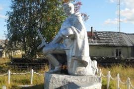 Памятник воинам, павшим при защите Родины, с. Косьювом