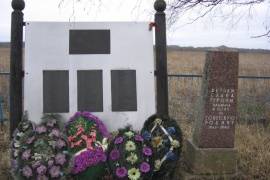 Воинское захоронение из 5 братских могил (д.Гора)