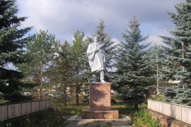 Памятник-монумент погибшим воинам-землякам, д. Хорошево 