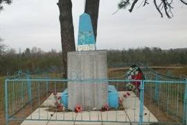 Братская могила, д. Врёв