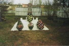 Братская могила советских воинов, 1941-1944 гг., Чудовский район, с. Оскуй
