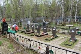 Воинские захоронения на городском кладбище Сыктывкара