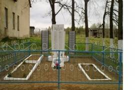 Братская могила, д.Литово