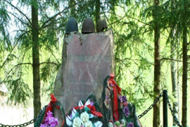 Братская могила советских воинов деревня Папоротно 