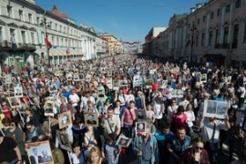 Бессмертный полк в Петербурге собрал полмиллиона человек