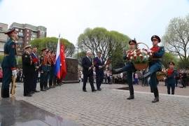 Стелу "Город воинской славы" открыли в Колпино