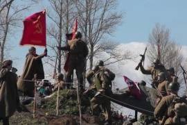 Под Петербургом показали реконструкцию штурма Зееловских высот