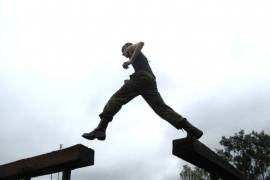 70-летию Победы: в Лемболово прошел военно-патриотический слет