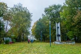 Аллея Героев открывается в Усвятах на Замковой горе