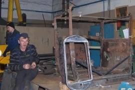 В Новгородском районе идёт реставрация грузовика времён Великой Отечественной войны