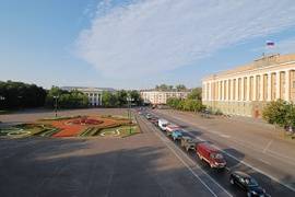 Акция на площади Победы-Софийской