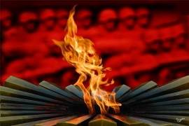 Торжественное открытие мемориальной стелы «Неизвестному Солдату»