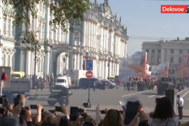В Москве и Санкт-Петербурге прошли парады Победы
