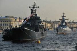 В День Победы на Неве пройдет парад боевых кораблей Балтийского флота