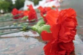 На Великолукском братском воинском кладбище прошел траурный митинг