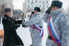 Международная эстафета Победы прибудет в Нарьян-Мар из Архангельска 18 февраля