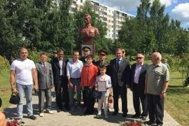 В Пскове увековечили память Героя Советского Союза Семёна Байкова