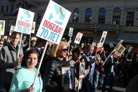 Единороссы Адмиралтейского района приняли участие в акции «Бессмертный полк»