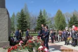 В Вологодской области сотрудники территориальных следственных отделов организовали и приняли участие в мероприятиях, посвященных празднованию 70-ой годовщины со дня Великой Победы