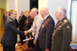 Глава Карелии обсудил с ветеранами подготовку к 70-летию Победы.