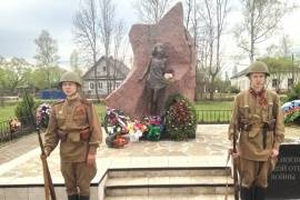 Губернатор Сергей Митин принял участие в памятных мероприятиях в селе Лычково